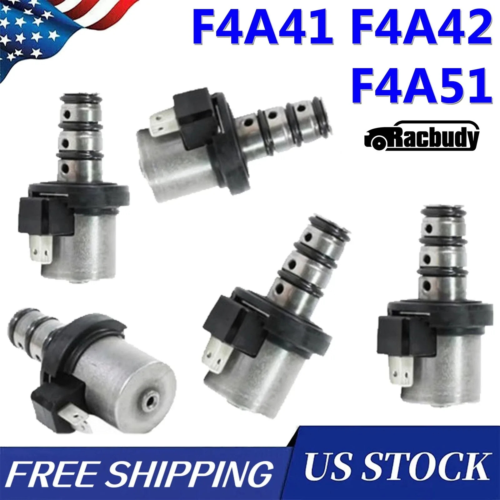 F4A41 F4A42 F4A51 Transmission Shift Solenoid Kit For Kia Mitsubishi Hyundai Kia