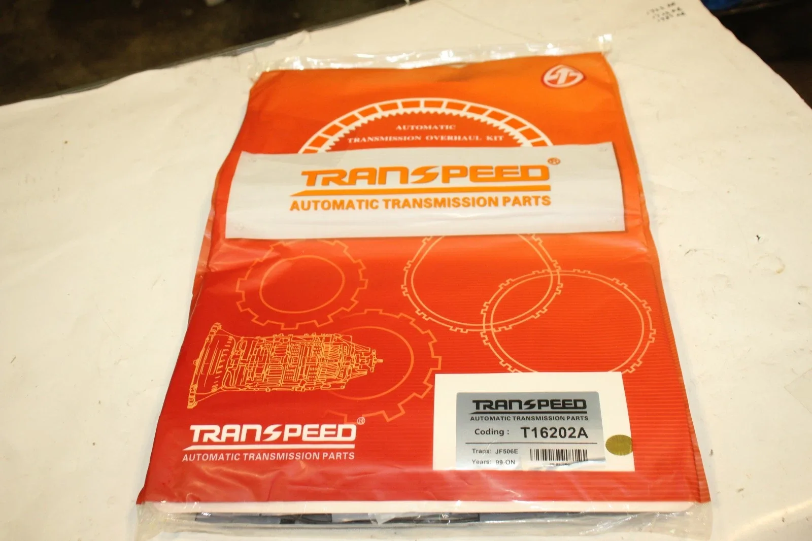 1999–Current Transpeed T16202A Transmission Overhaul Gasket Set for JF506E image 4