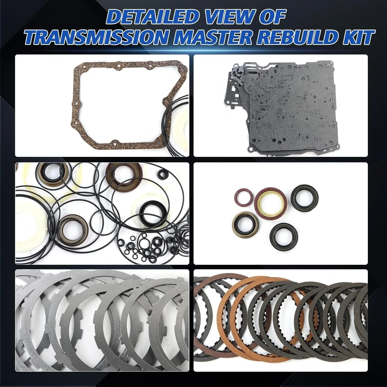 2002-2008 Volvo/Nissan AW55-50SN Transmission Master Kit AW55-50SN 55-51SN AF23 AF33 image 3