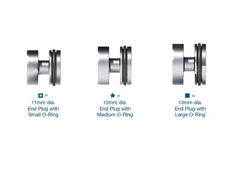 Sonnax O-Ringed End Plug Kit for U151E U151F U250E Transmissions 27741-20K