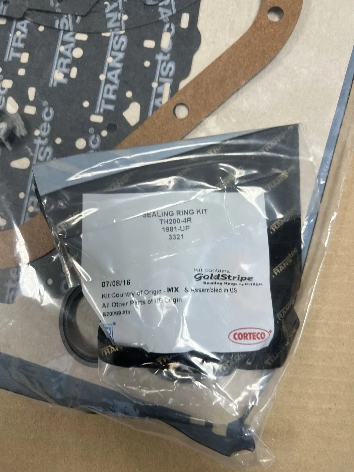 1981-1990 GM 200-4R Transtec Gasket & Seal Kit K45900R image 4