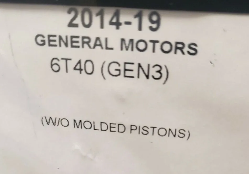 2014-2019 6T40 Overhaul Gasket Set (Gen 3) – kp52900zcx image 2