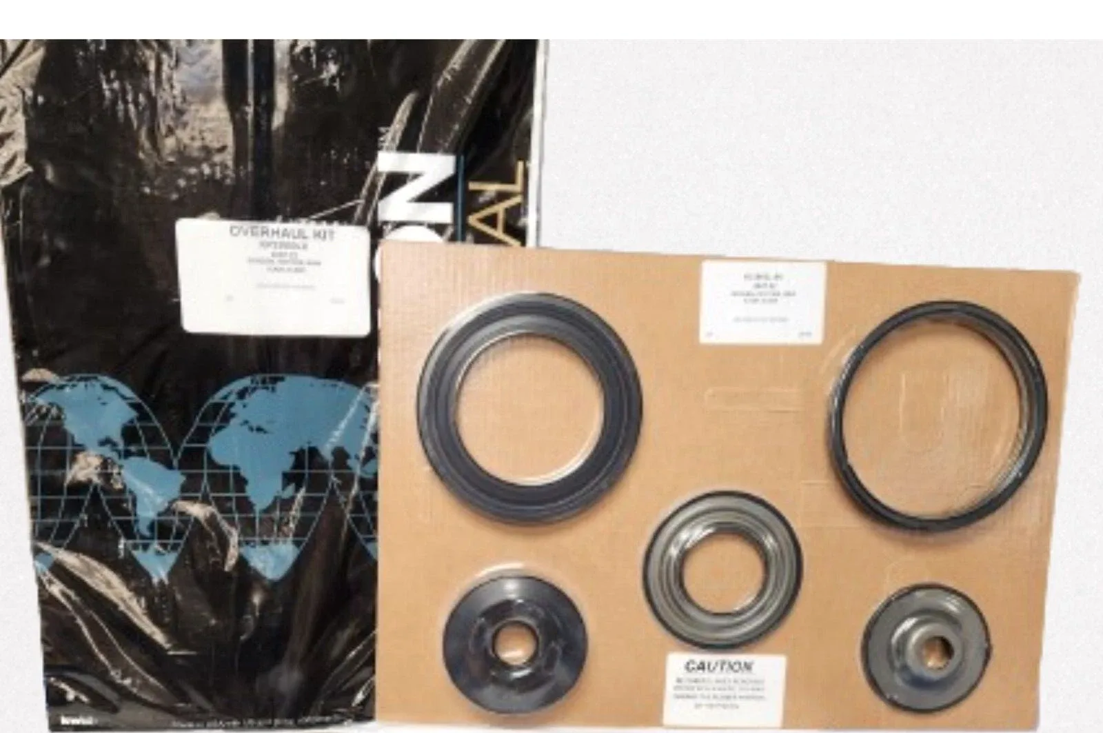GM 6L45e / 6L50e Overhaul Kit Gasket Set with Pistons - Precision k75900sx Plus Clutches