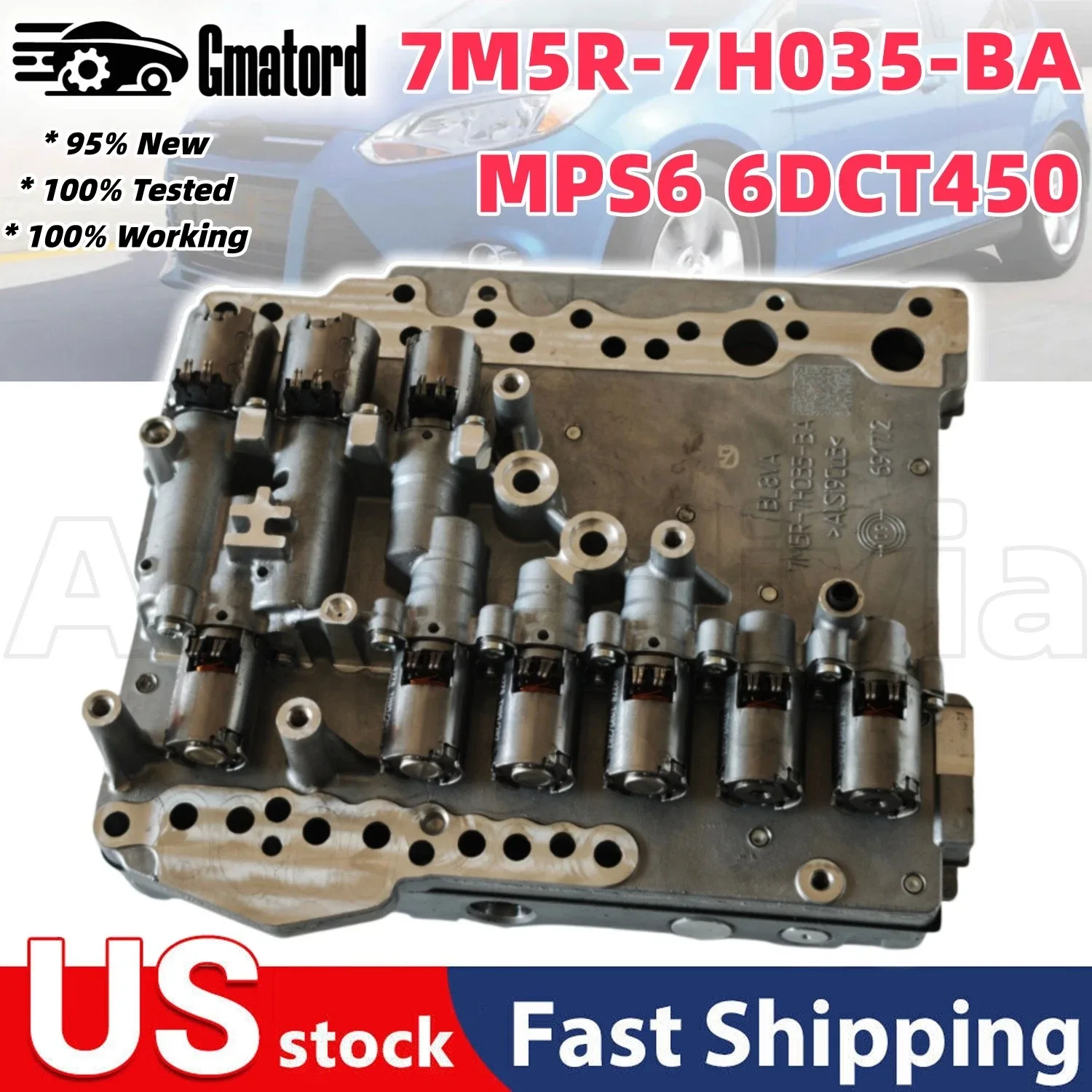Transmission Valve Body 7M5R-7H035-BA (Gmatord) for Dodge Avenger, Ford, Volvo C30