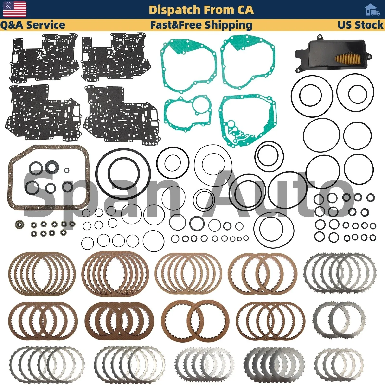 2005-2010 Subaru Impreza & Legacy Transmission Rebuild Kit TG5C TG5D (5AT/5EAT)
