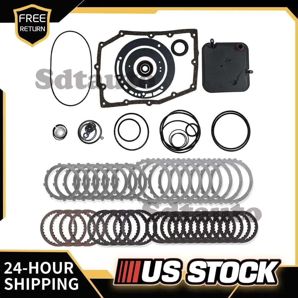 03-UP 42RLE Transmission Master Rebuild Kit w/ Gaskets & Friction Plates - 42RLE