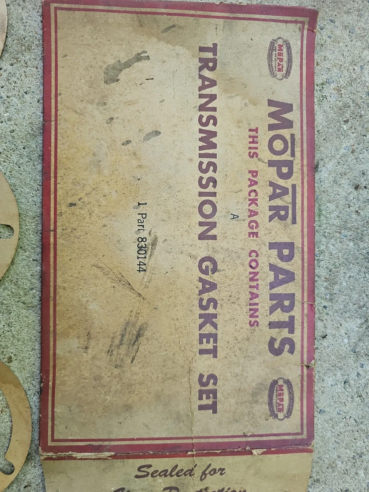 Mopar NOS Transmission Gasket Set 830144 image 4