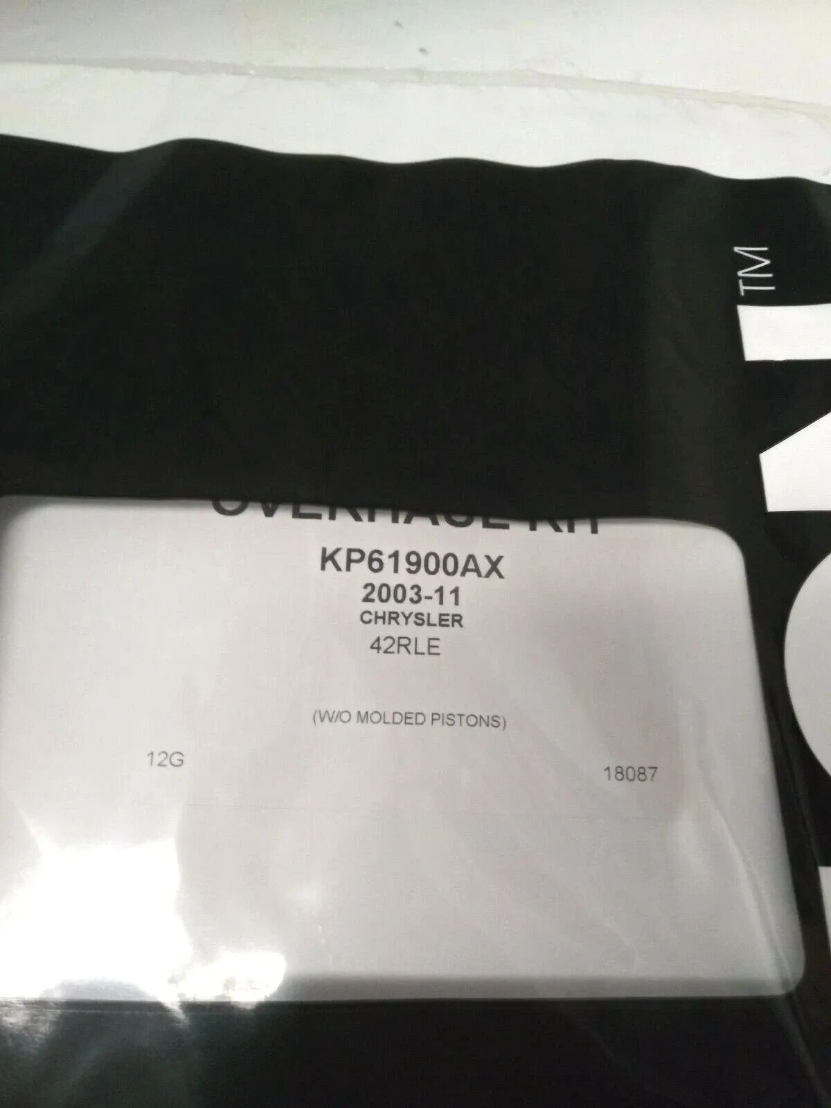 Precision International 42RLE Overhaul Kit KP61900AX (gaskets, rings & seals) image 2