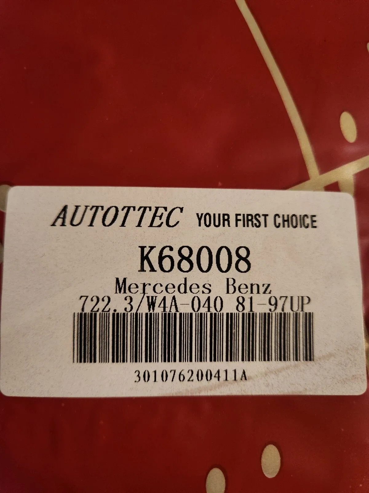 1981-up 722.3 Transmission Overhaul Gasket Kit - AUTOTTEC image 4