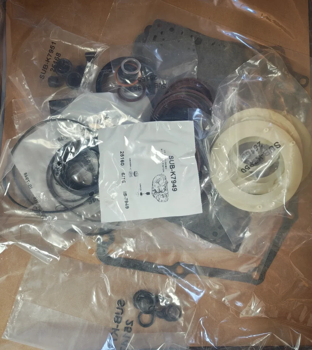 TF81SC / AW6A-EL Overhaul Kit (AW6A-EL OHK K79900GBX) - Precision International image 2