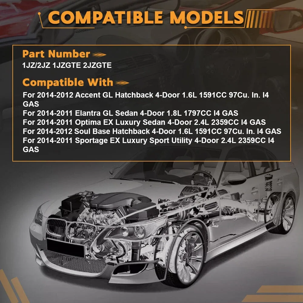 SINOCMP A6GF1 Transmission Master Rebuild Kit for Hyundai image 2