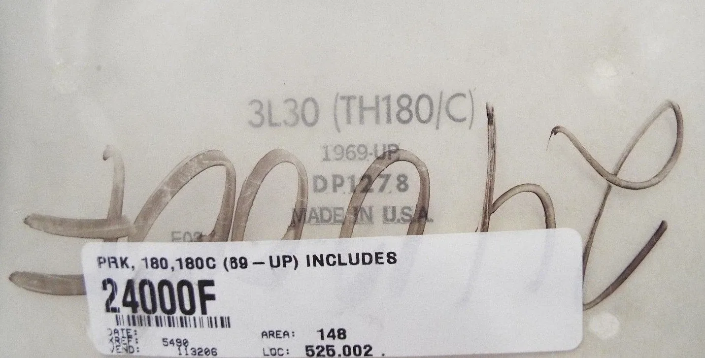 Precision 24000F GM 180/180C/3L80 Gasket Overhaul Kit image 2