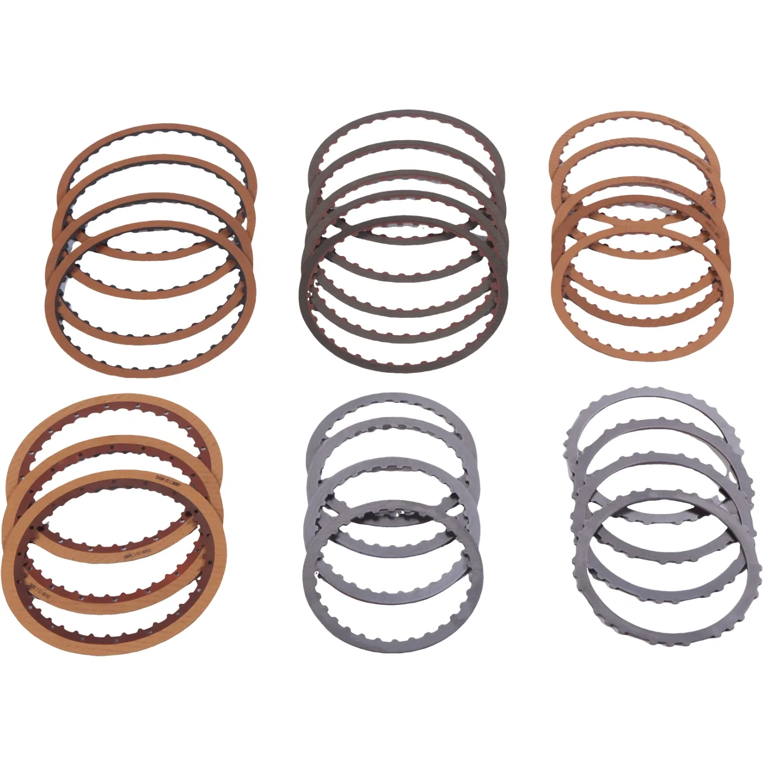 Hyundai Sonata 2.0L Transmission Clutch Plate Friction Kit B260880A (A6MF1/A6MF2/6F24) image 2