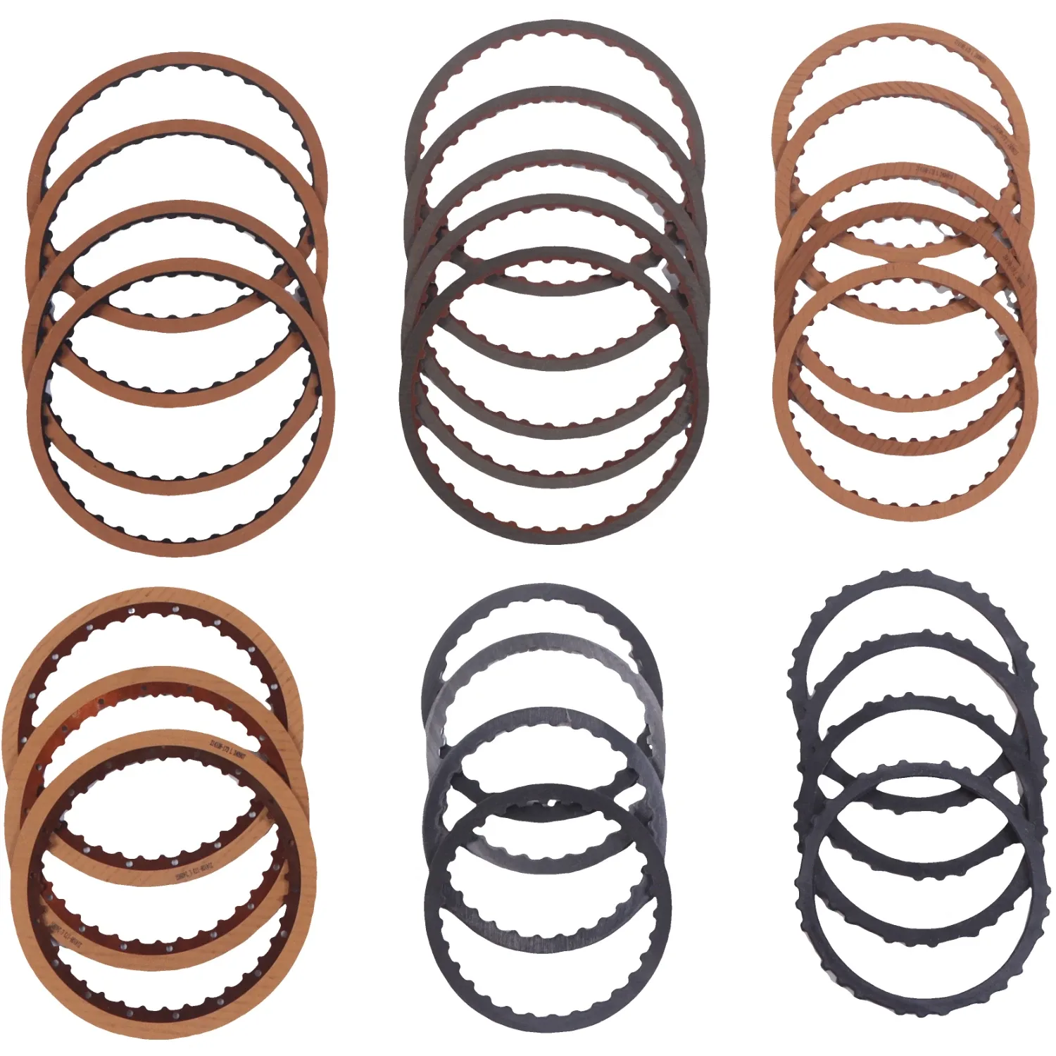 Hyundai Sonata 2.0L Transmission Clutch Plate Friction Kit B260880A (A6MF1/A6MF2/6F24) image 4