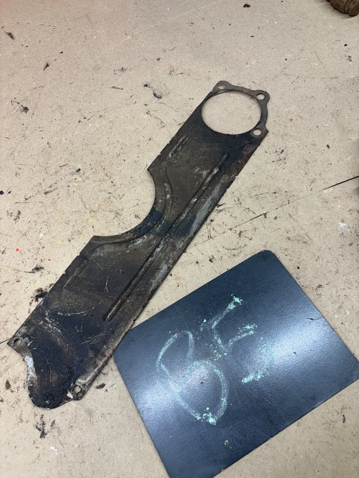Used Powerglide Inspection Cover Panel (Powerglide) - GM