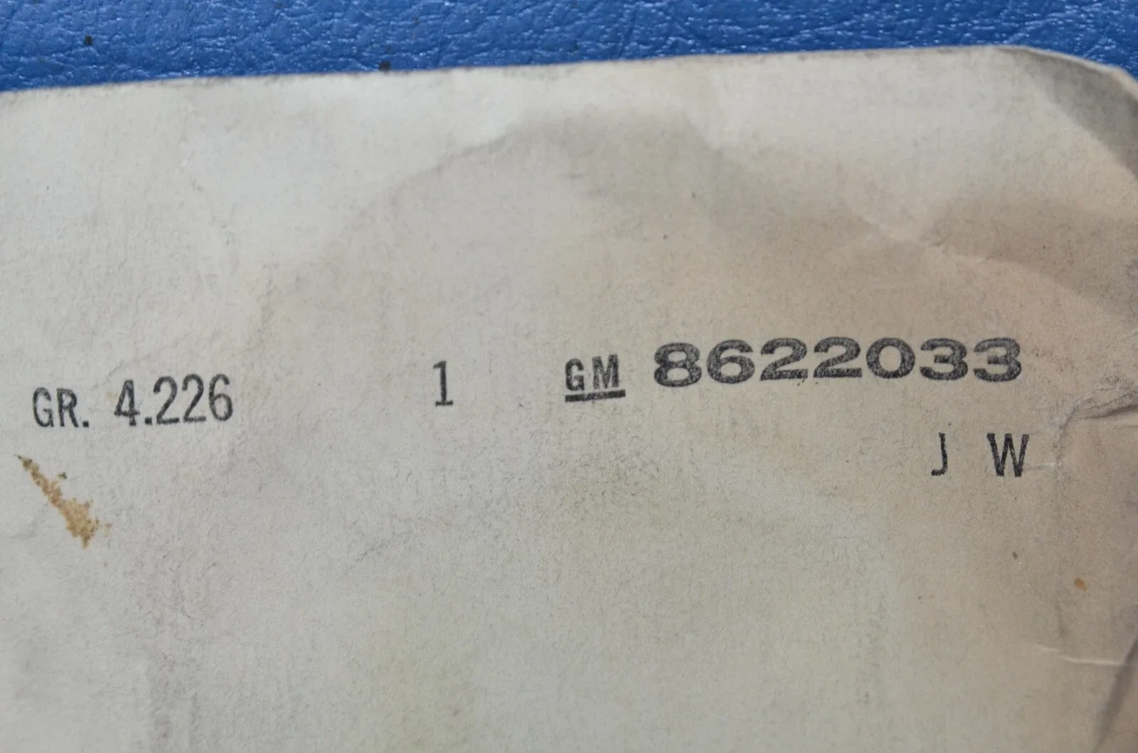 1961-1964 Oldsmobile F-85 Hydra-Matic Oil Pump Cover O-Ring Seal — GM 8622033 image 2