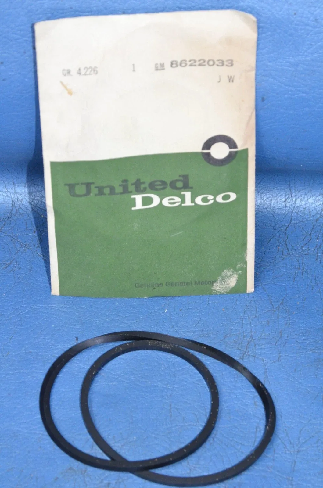 1961-1964 Oldsmobile F-85 Hydra-Matic Oil Pump Cover O-Ring Seal — GM 8622033