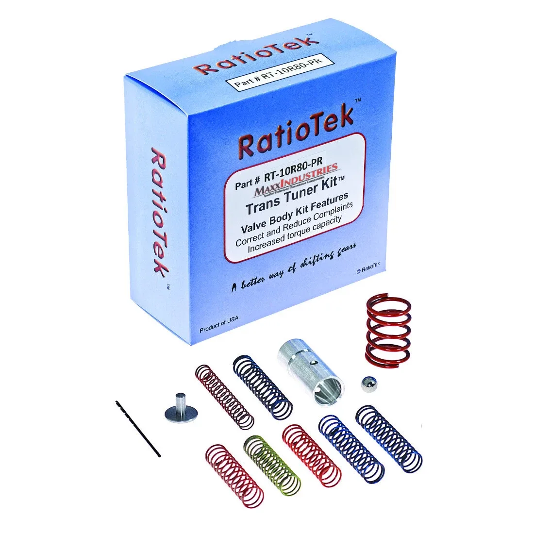 RatioTek RT-10R80-PR 10R80/10R90 Valve Body Shift Improver Kit
