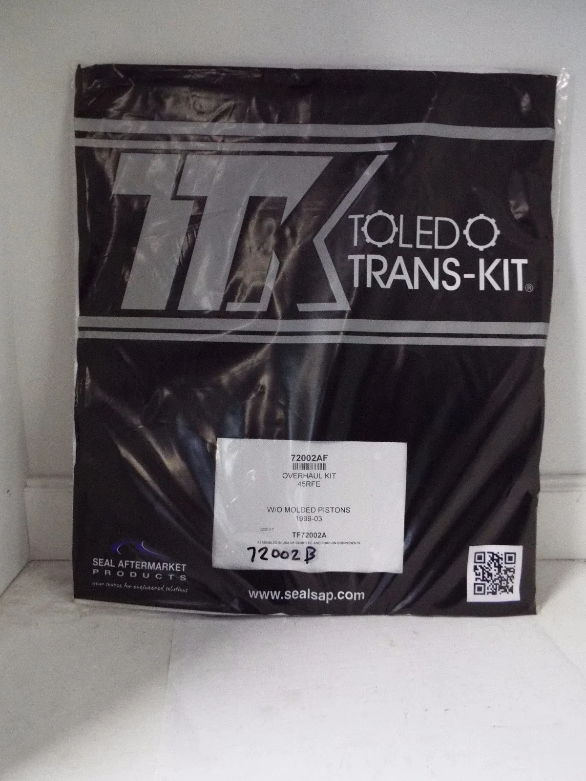 1999-2003 45RFE Overhaul Gasket Kit TF72002A image 2