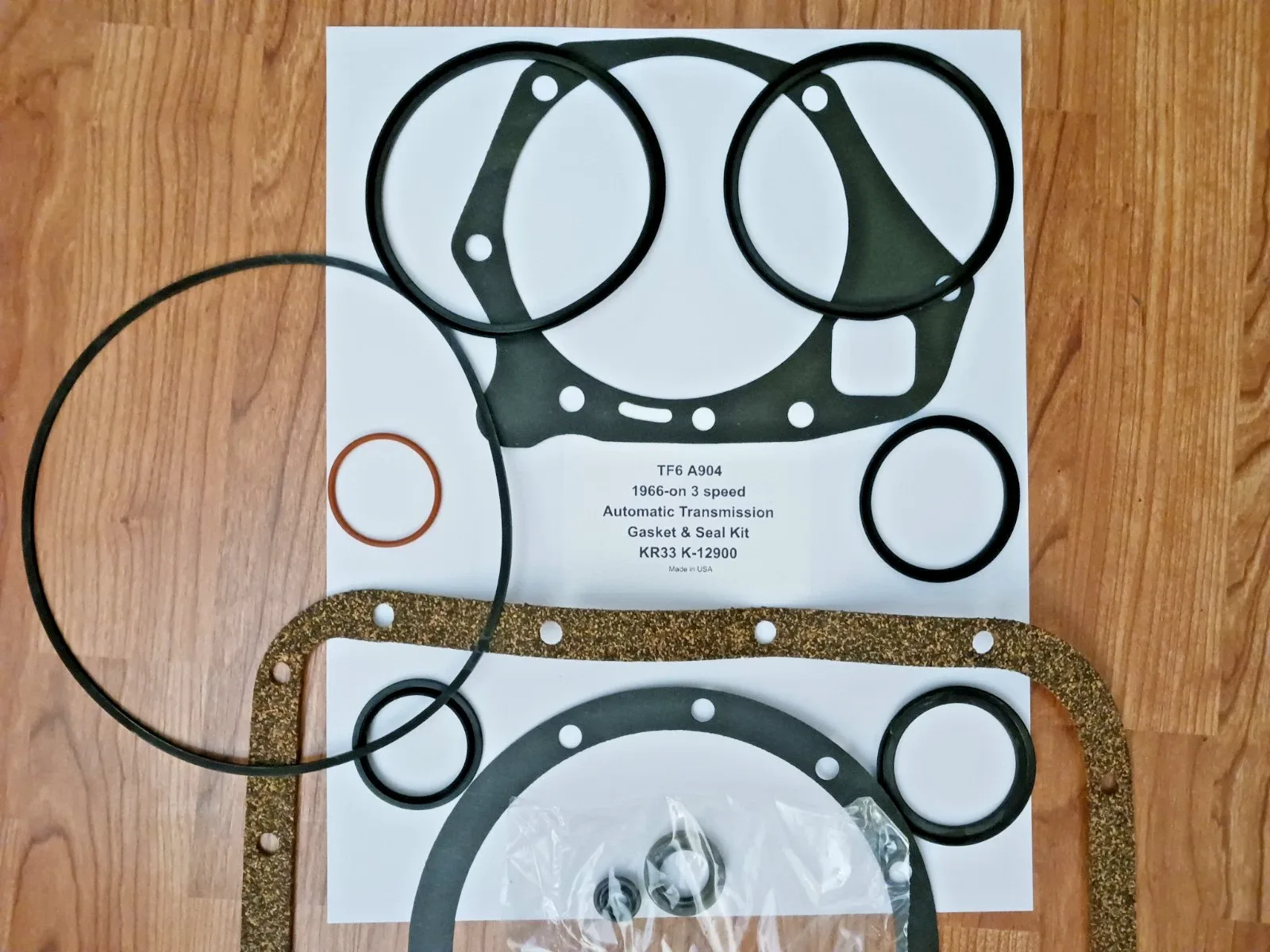 1966-1971 Transmission Gasket Set for TF6 / A904 / 30RH / 31RH / 32RH - LK-12900 image 4