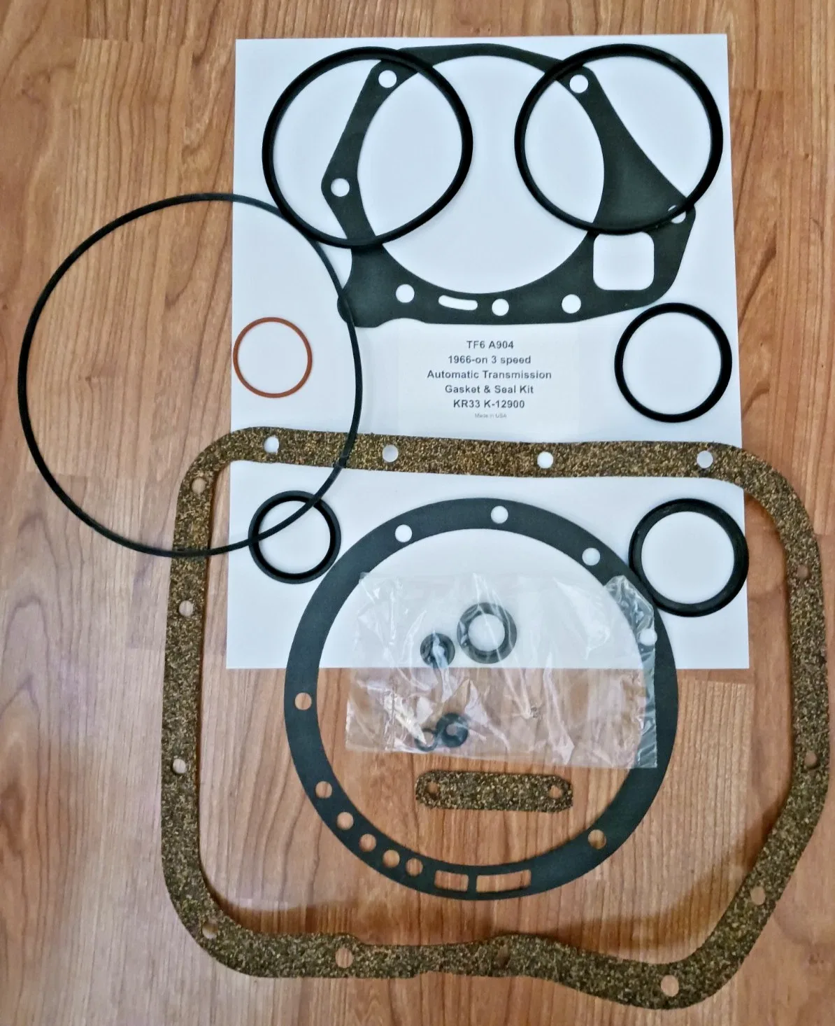 1966-1971 Transmission Gasket Set for TF6 / A904 / 30RH / 31RH / 32RH - LK-12900