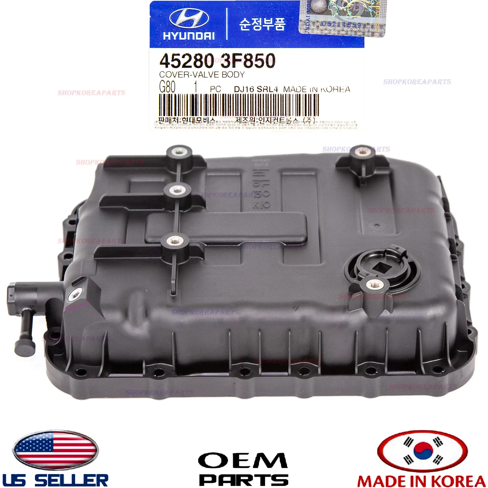 Hyundai Kia Transmission Valve Body Cover 452803F850 image 2
