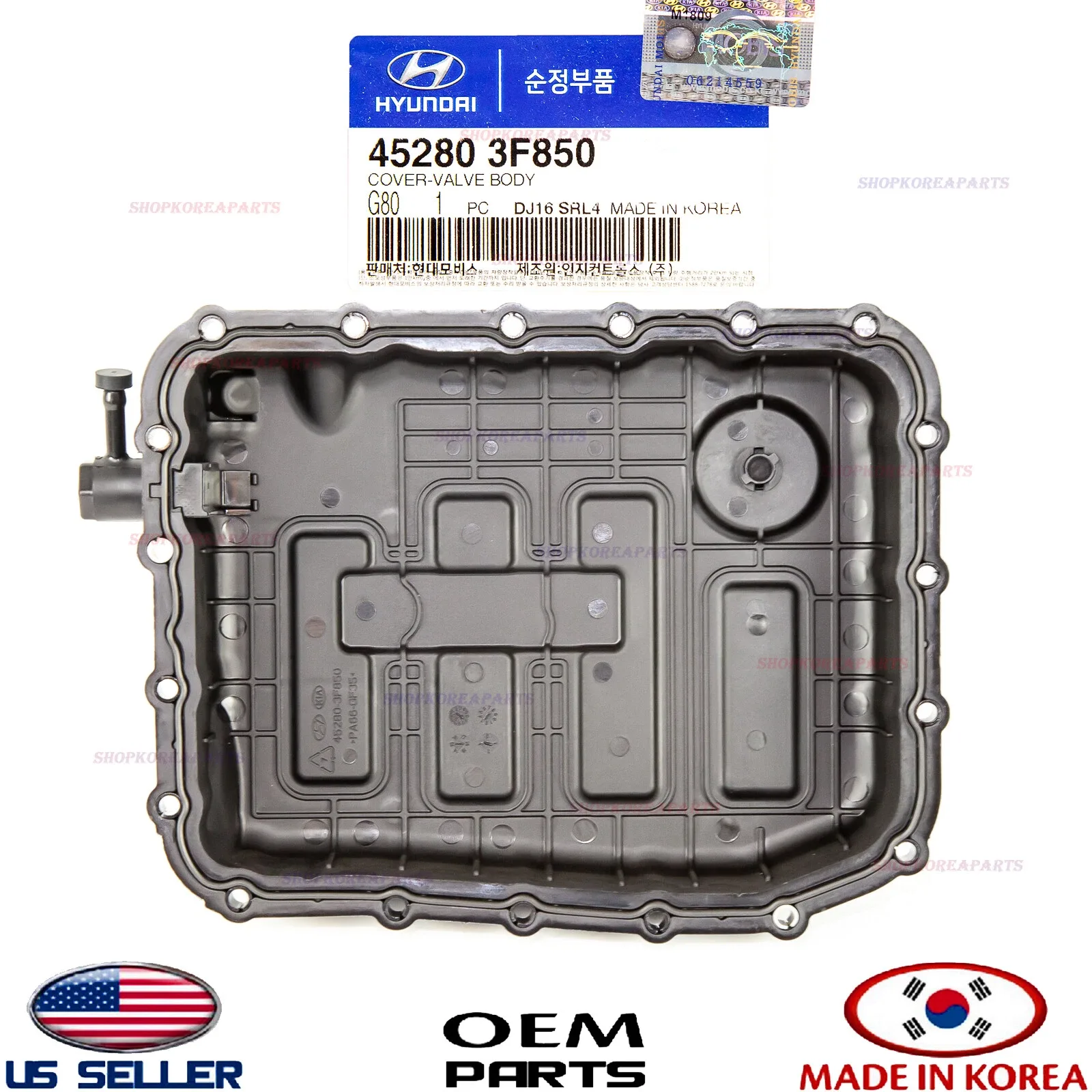 Hyundai Kia Transmission Valve Body Cover 452803F850 image 3