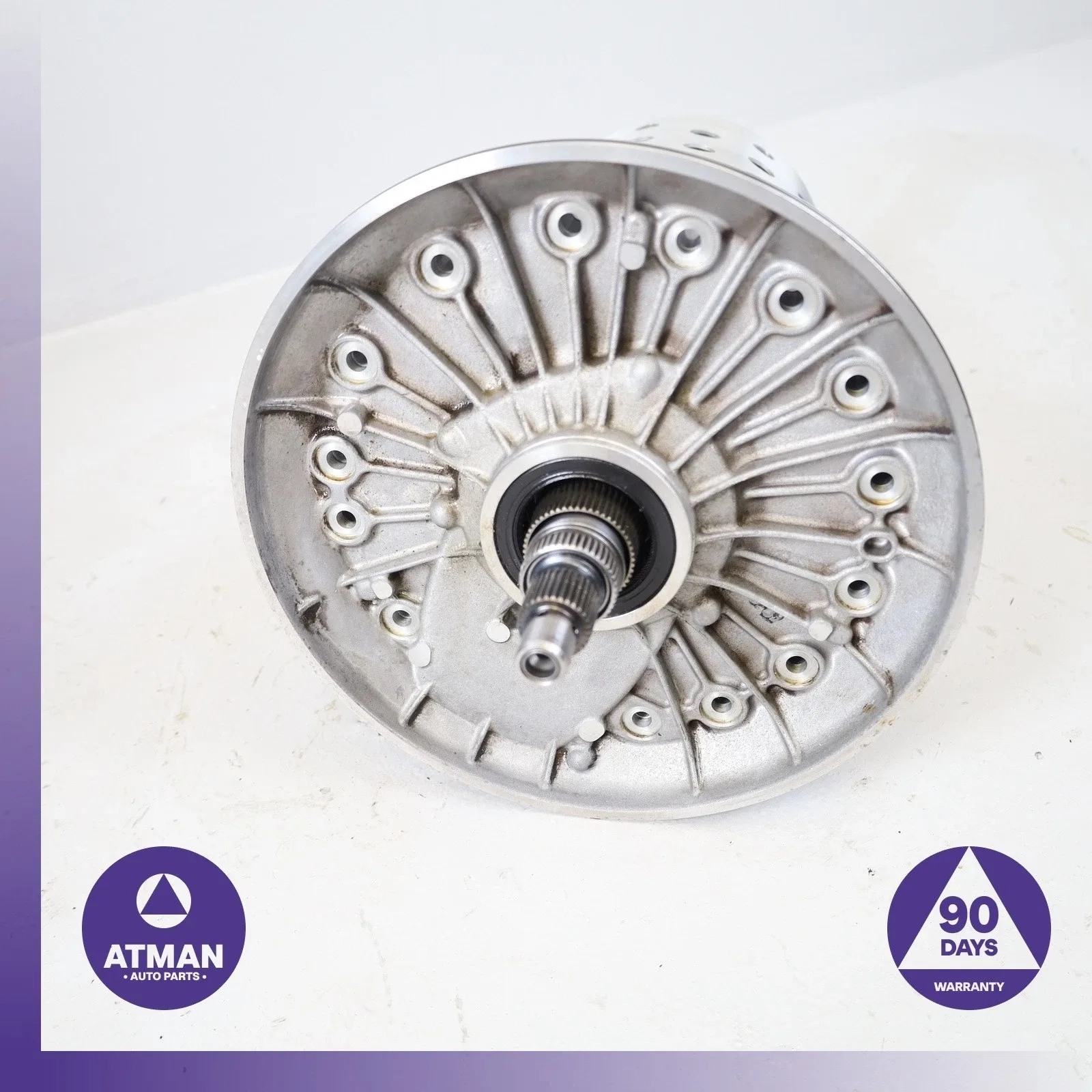 2014-2019 BMW F15 X5 8HP Transmission Planetary Gear Clutch Assembly w/ Oil Pump - 24008644487 image 3