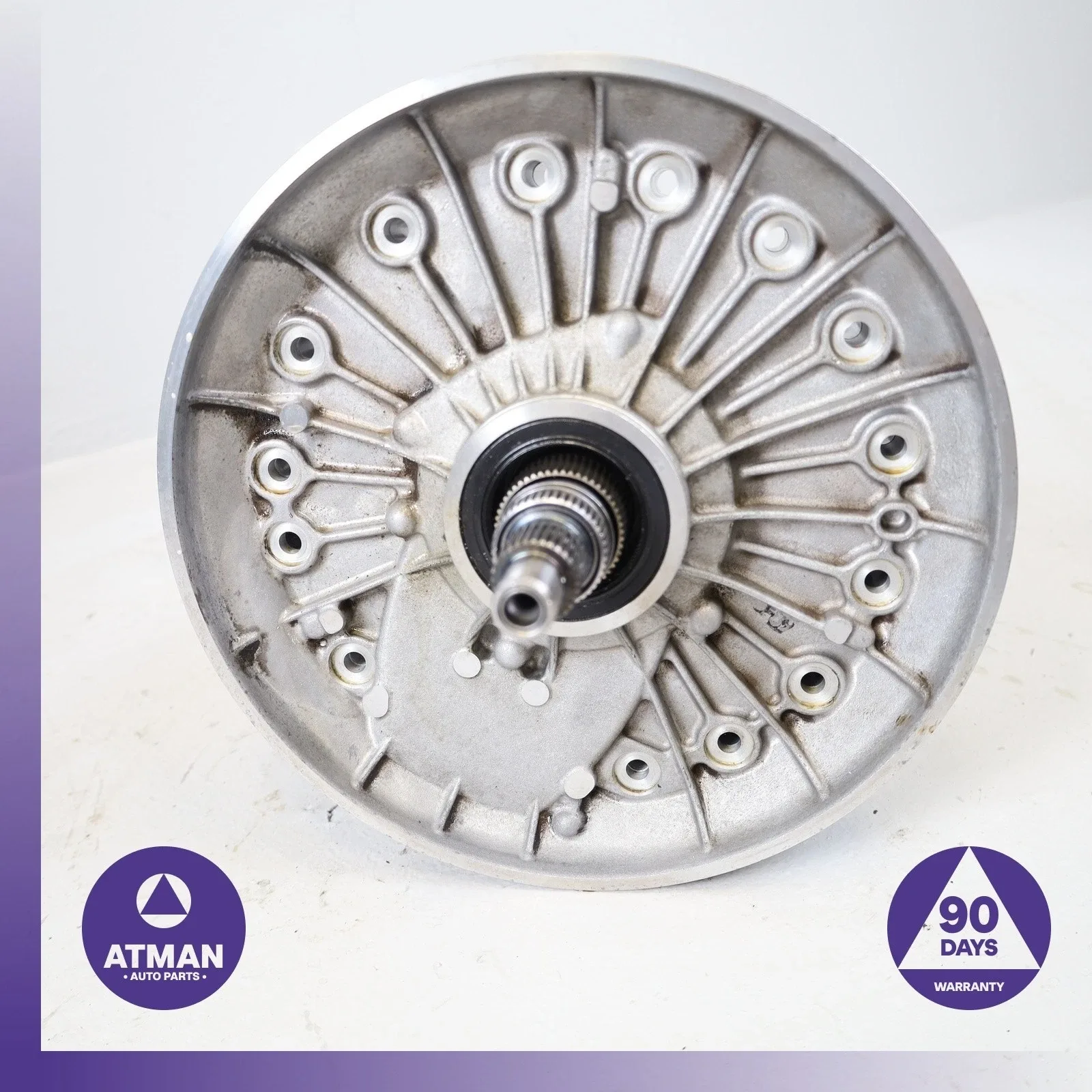 2014-2019 BMW F15 X5 8HP Transmission Planetary Gear Clutch Assembly w/ Oil Pump - 24008644487 image 4