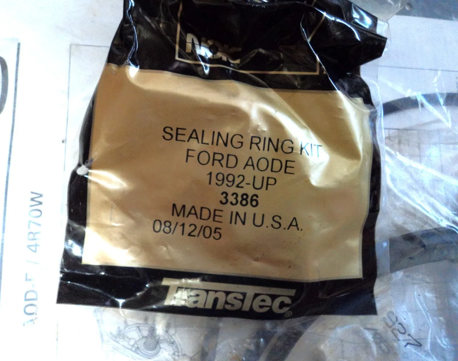 1992-up Ford AODE Transmission Seal Kit TransTec 3386
