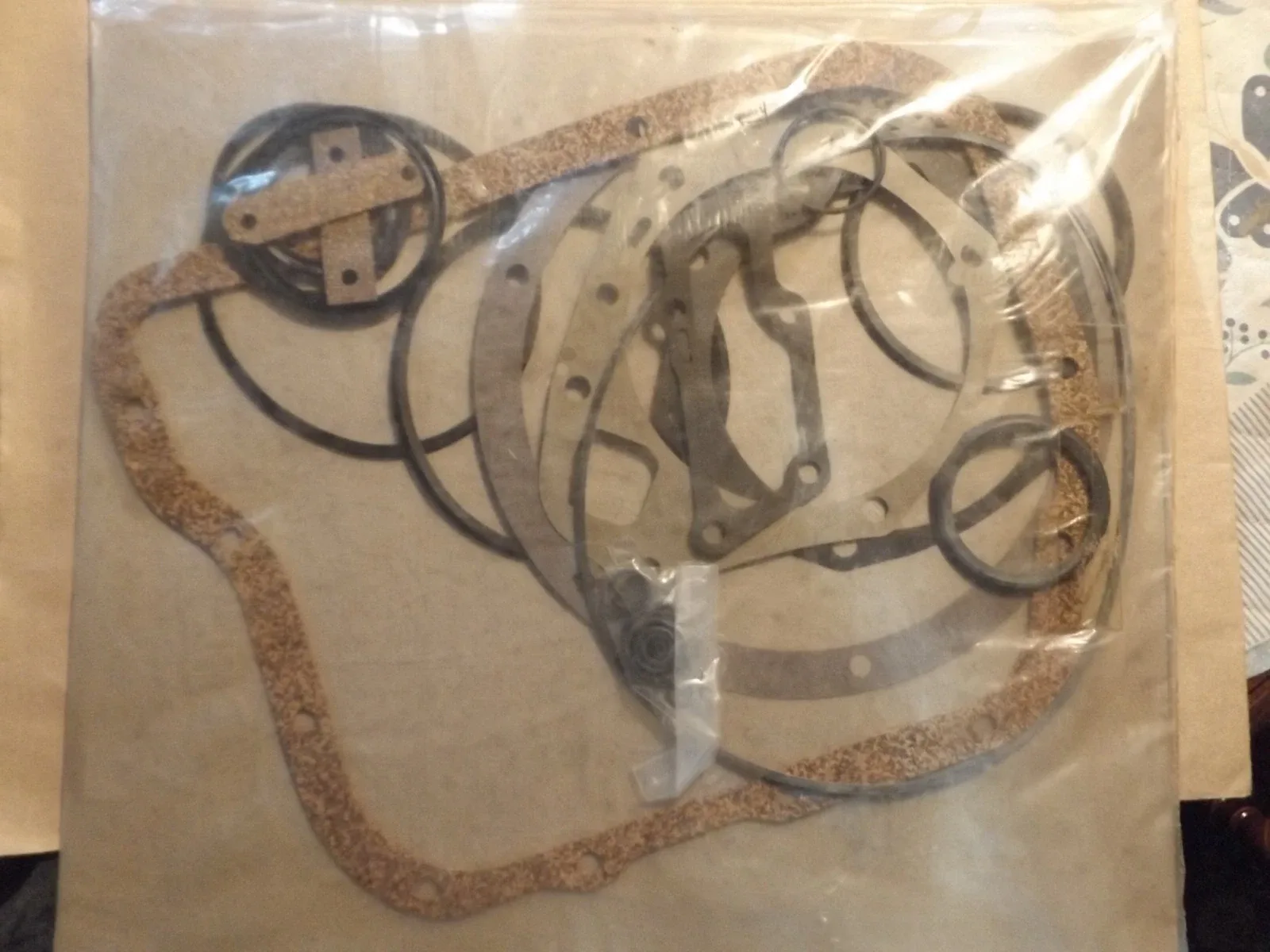 Toledo Torqueflite 727 (Torqueflite 8) Paper & Rubber Gasket Set - Made in USA image 2