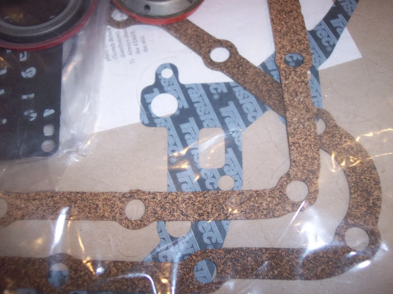 1986-1990 Ford AXOD Transmission Overhaul Gasket Set K67900 (TransTec 1126) image 3