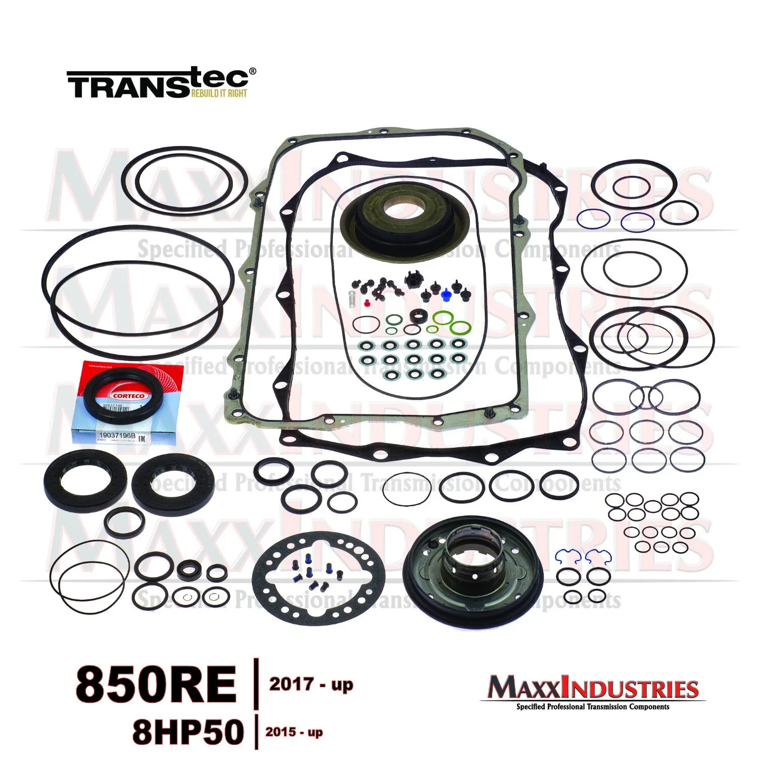 Transtec 850RE / 8HP50 Transmission Rebuild Kit MPN 2778 image 3