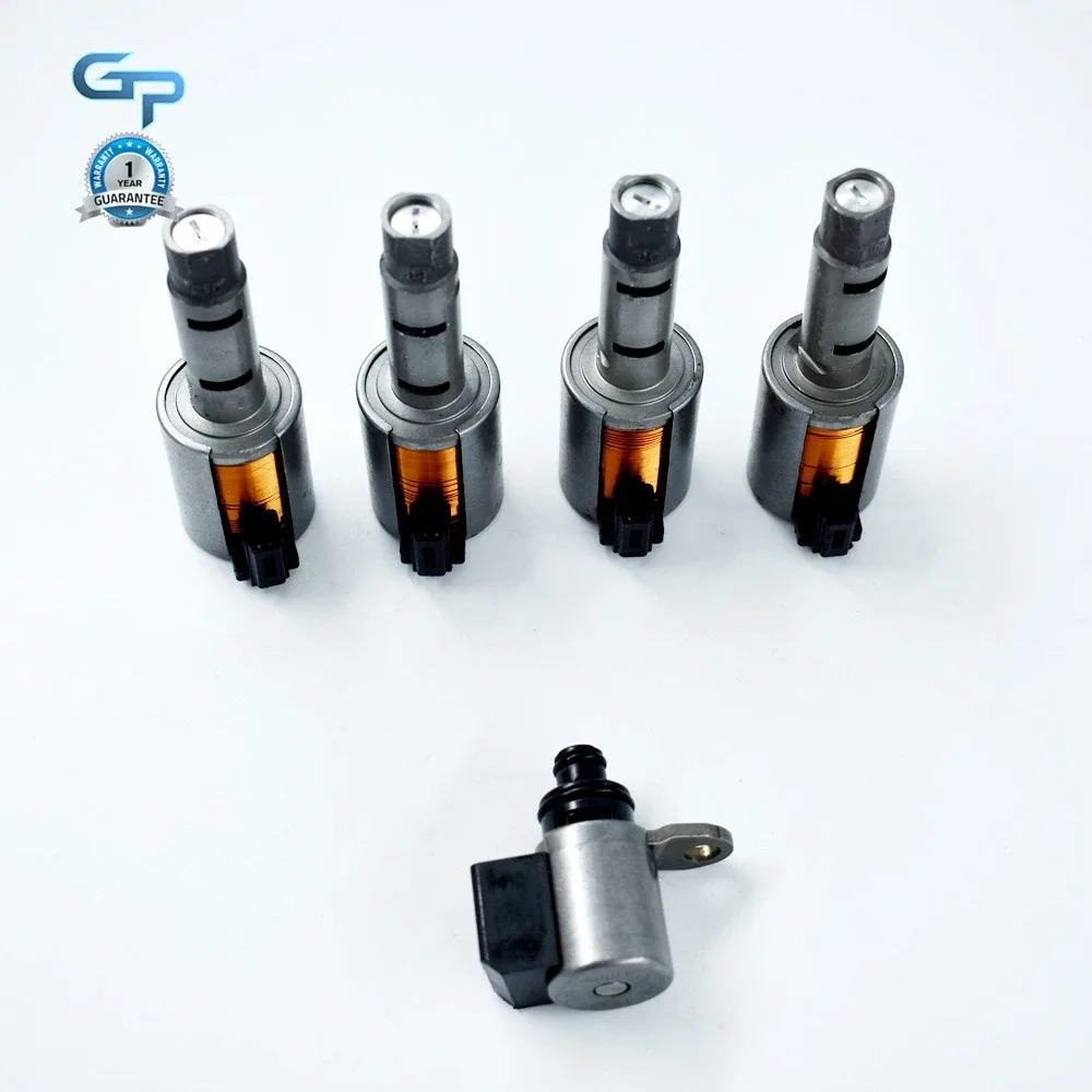 5 Pcs RE0F11A JF015E CVT Transmission Solenoid Kit for Nissan Sentra 2011-2015 image 3