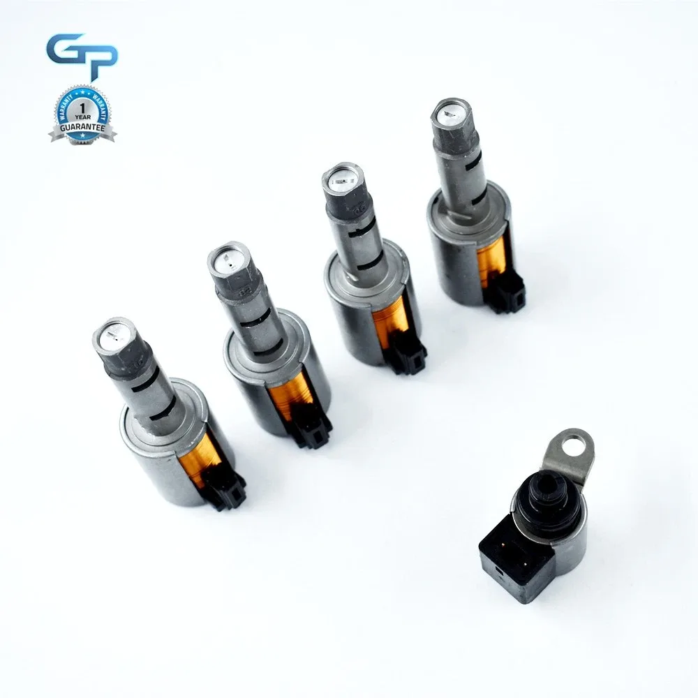 5 Pcs RE0F11A JF015E CVT Transmission Solenoid Kit for Nissan Sentra 2011-2015 image 4