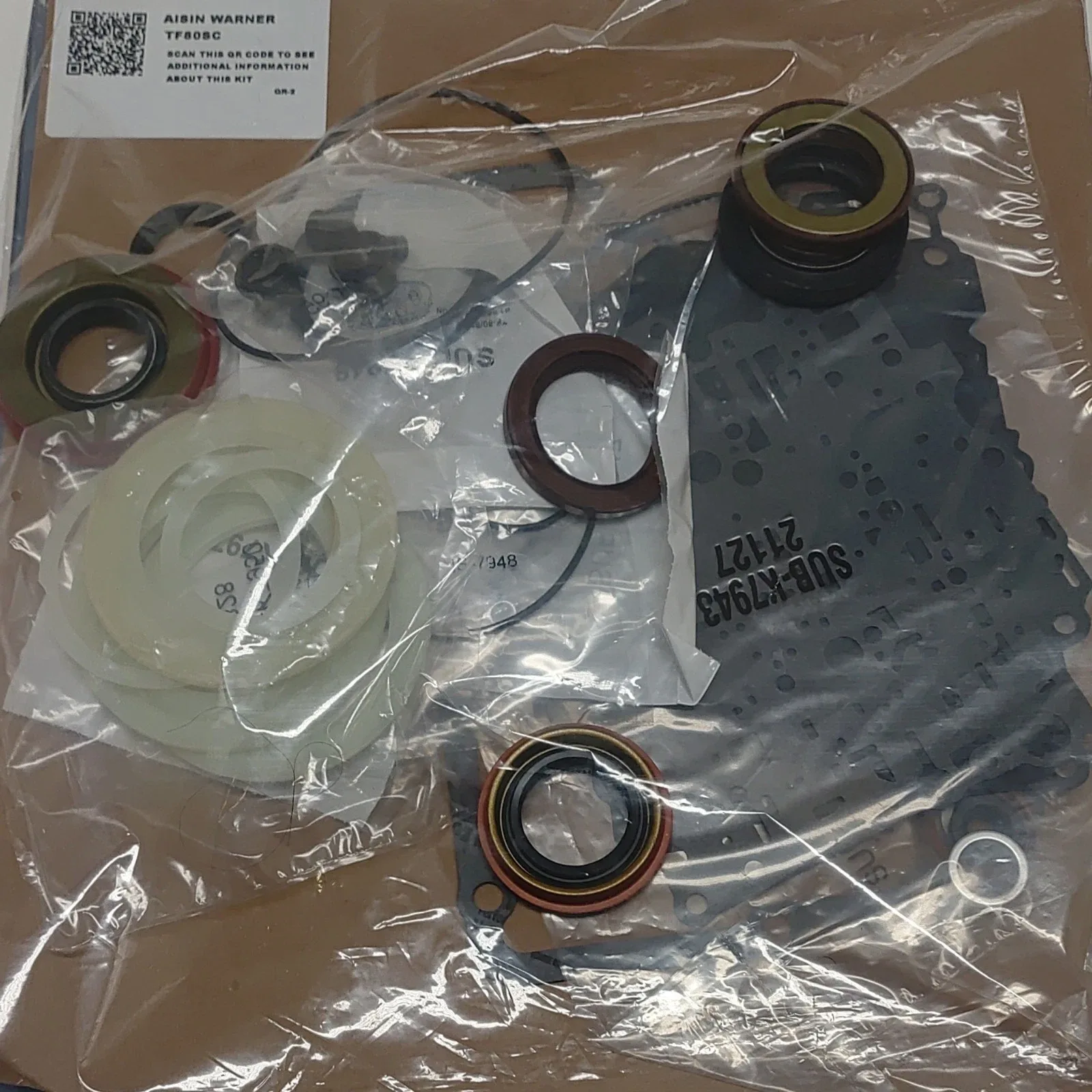 2005–2012 TF-80SC (AF40/AF4) Transmission Overhaul Gasket Kit K79900GAX image 4