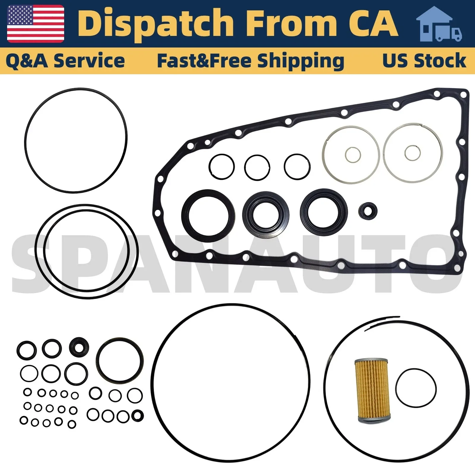 2015-2016 Nissan Murano CVT Overhaul Kit with Filter JF018E