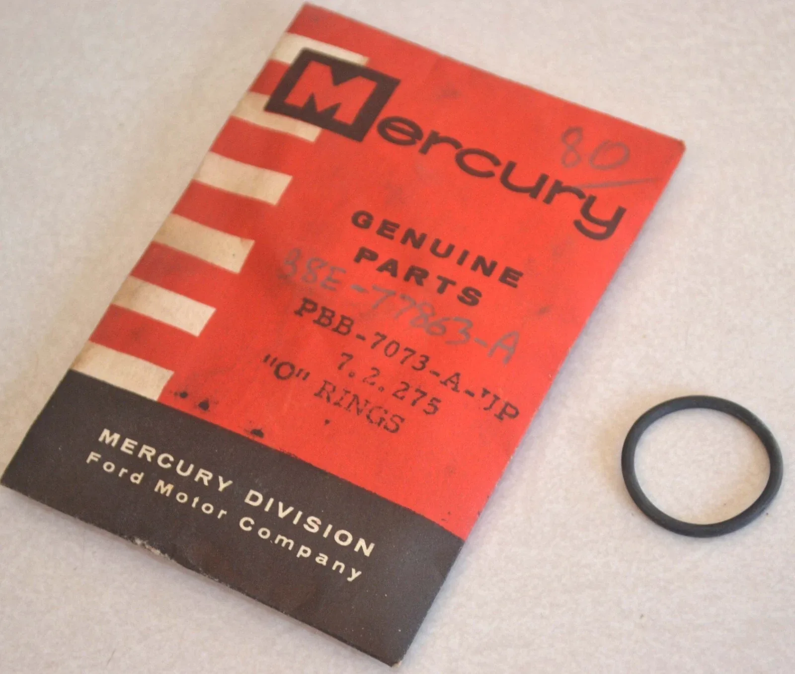 1958-1964 Mercury & Lincoln Transmission Rear Pump O-Ring Seal PBB-7073-A image 2