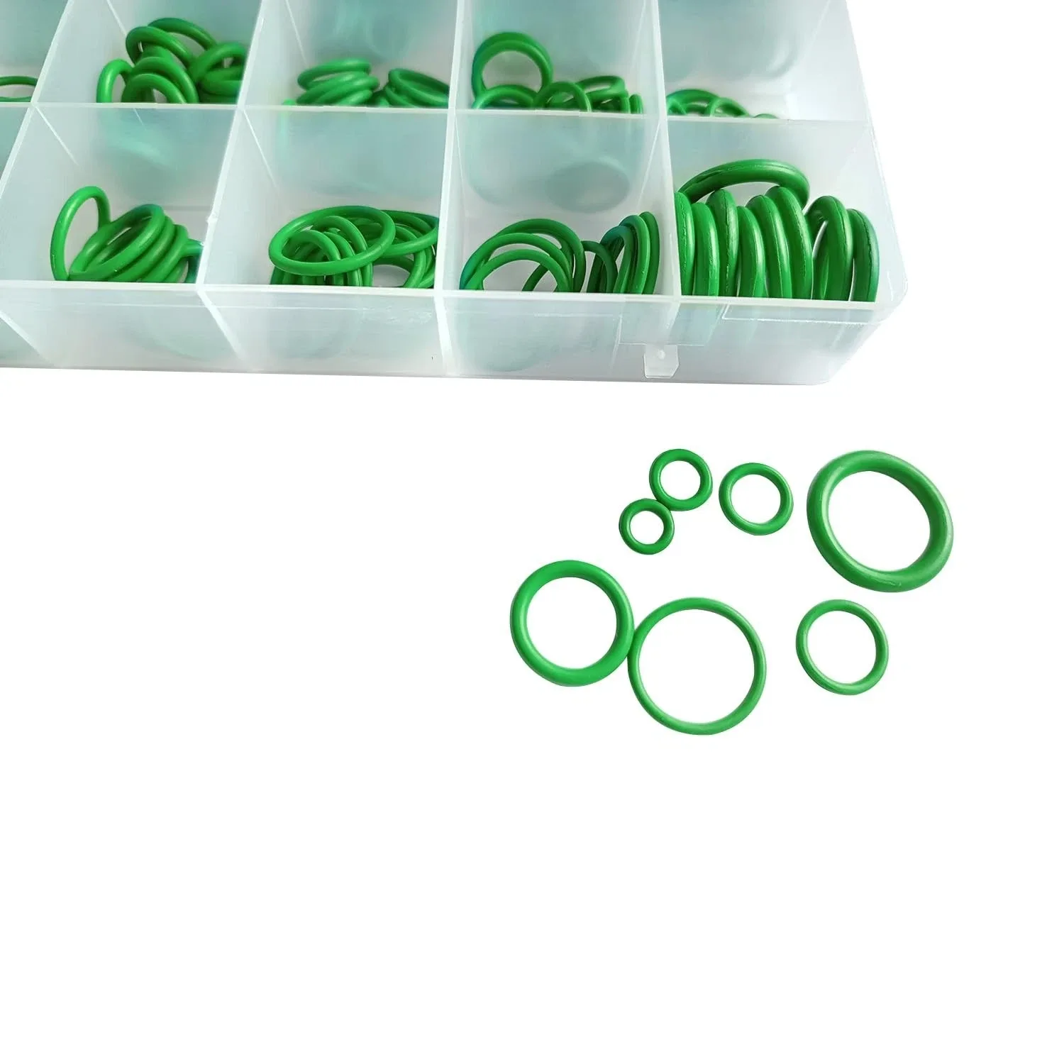 270-Pc Rubber O-Ring Kit — 18 Sizes, NBR Rubber Gasket Set image 4