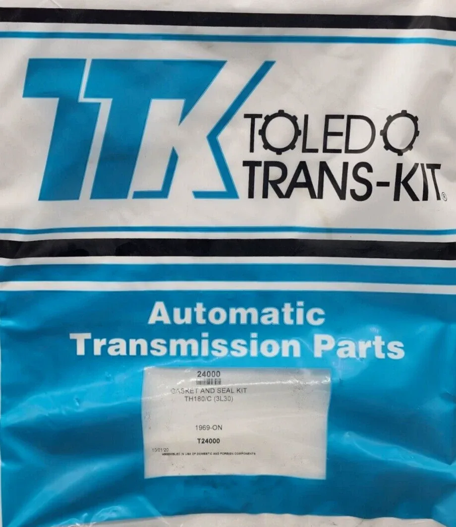 Toledo Trans kit Gasket Set for GM 180 / 180C / 3L80 — MPN 180 Paper and Gasket
