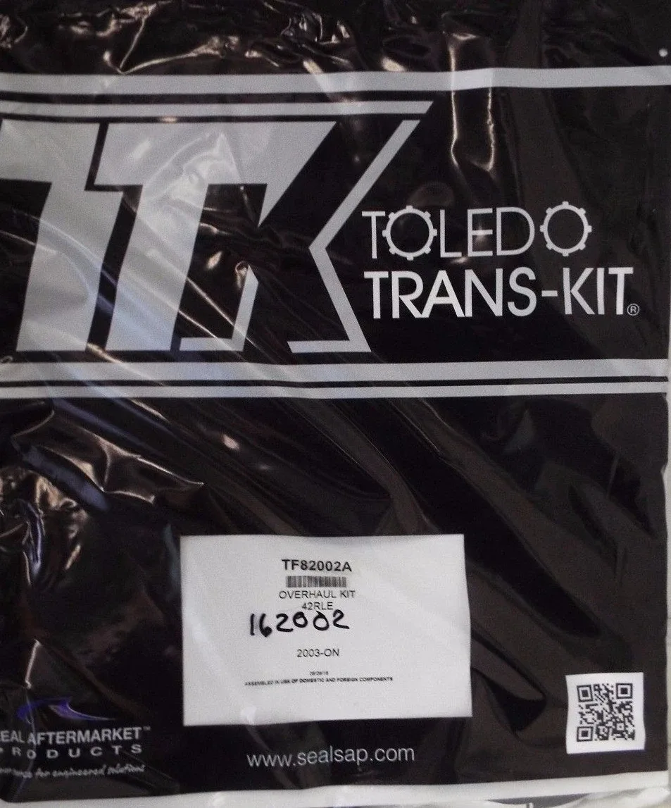 TOLEDO 42RLE Transmission Overhaul Gasket & Seal Kit TF82002A