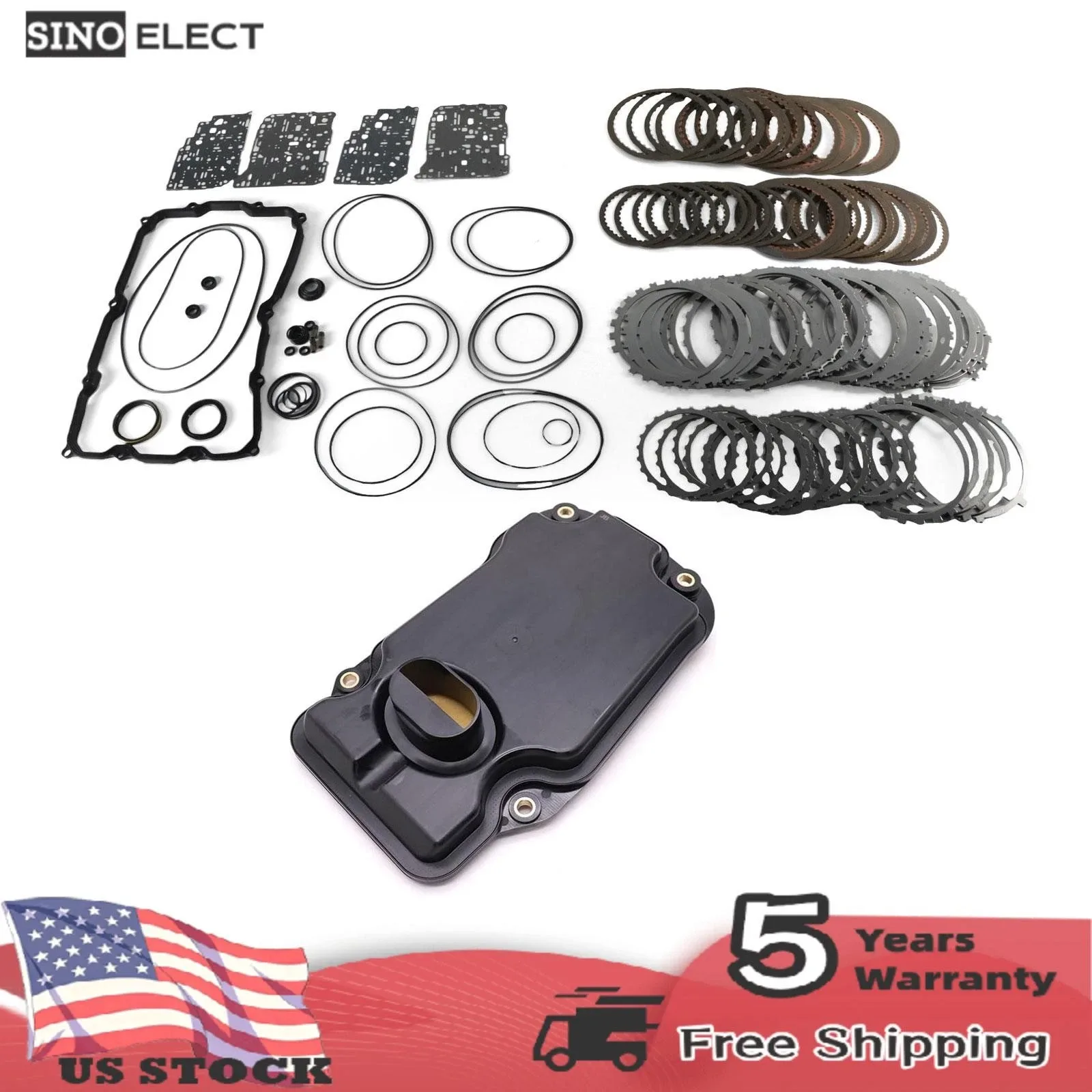 AB60E Transmission Master Rebuild Kit with Oil Filter for Toyota Tundra (2007-2011) & Sequoia (2008-2011)