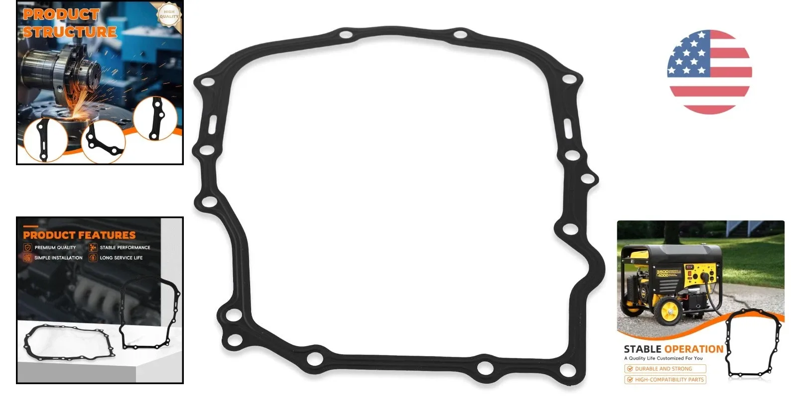 2013-2018 Subaru Crosstrek, Forester, Legacy CVT Transmission Gasket image 2