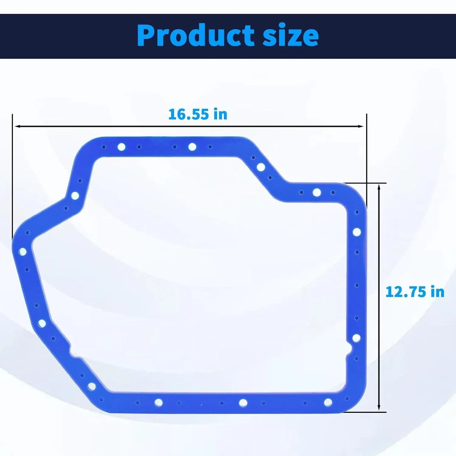 Durable TH400 Transmission Gasket - High Durometer Rubber & Steel Construction image 4