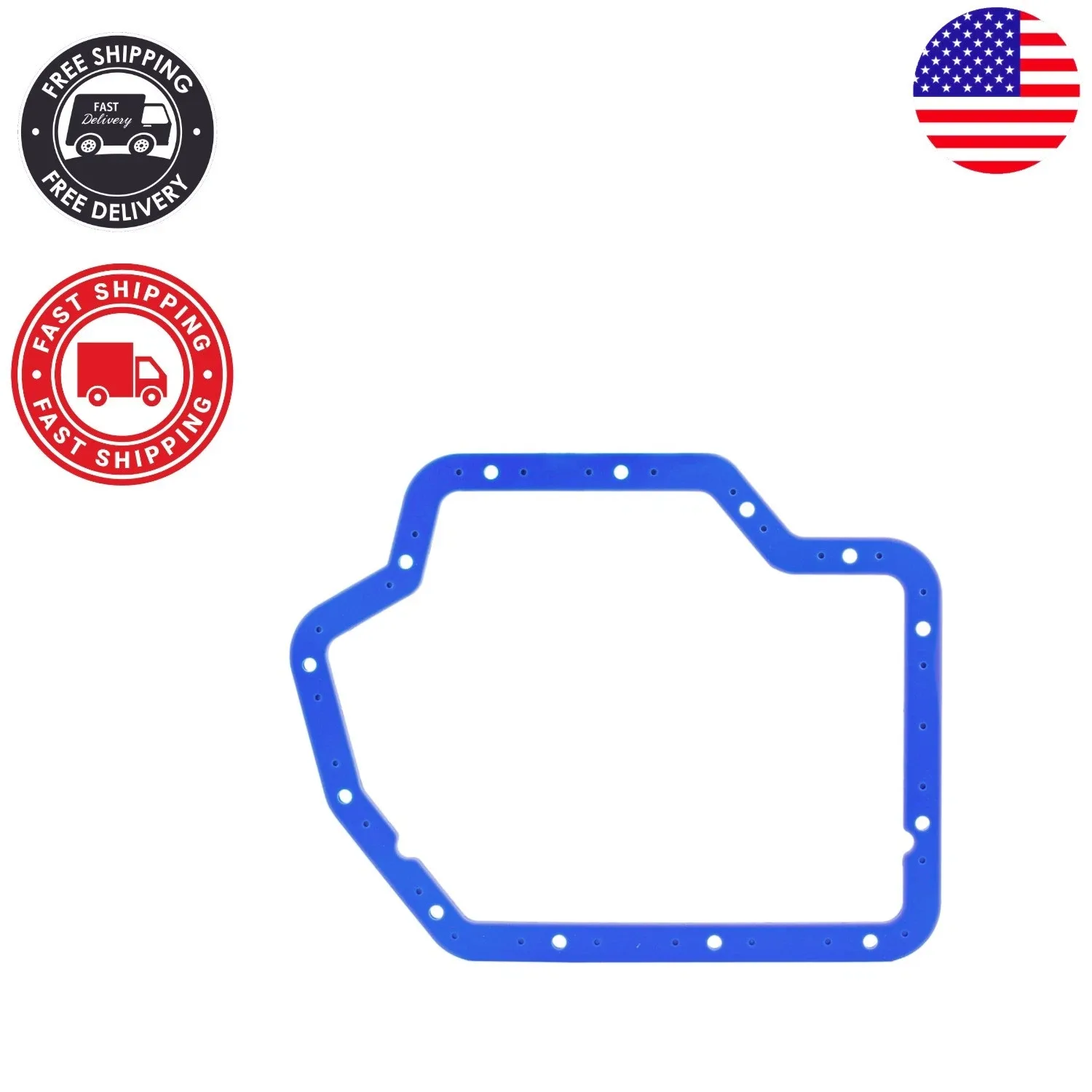 Durable TH400 Transmission Gasket - High Durometer Rubber & Steel Construction