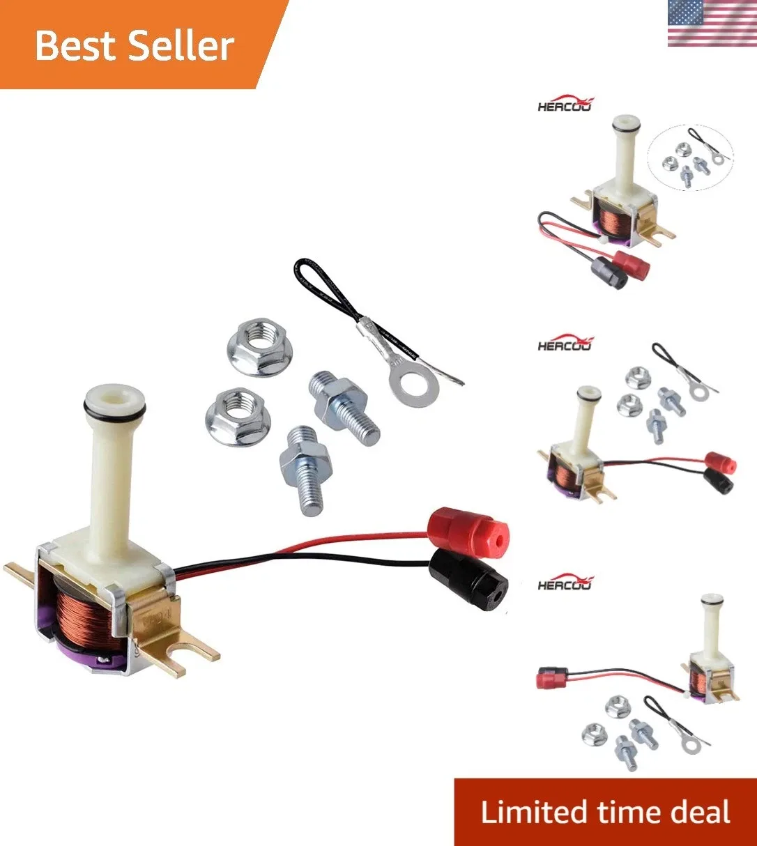 GM TCC Lock Up Solenoid with Part Numbers 8654122/4/6/5 - Easy Fit for 4L60E