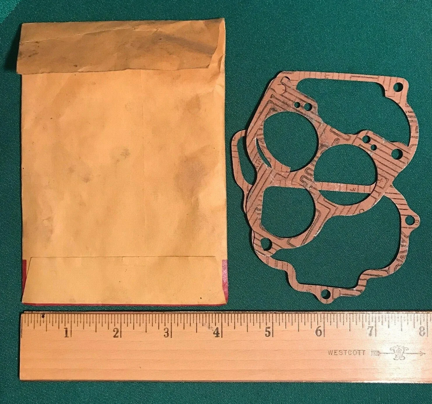 1955 Ford V-8 Carburetor Gasket Set OKELCO B5A-9510-J & B5A-9510-K 2-Barrel image 2