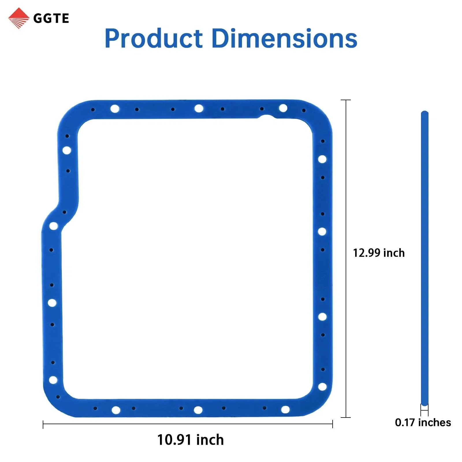 Reusable Transmission Oil Pan Gasket for GM Powerglide MPN 93100 image 3