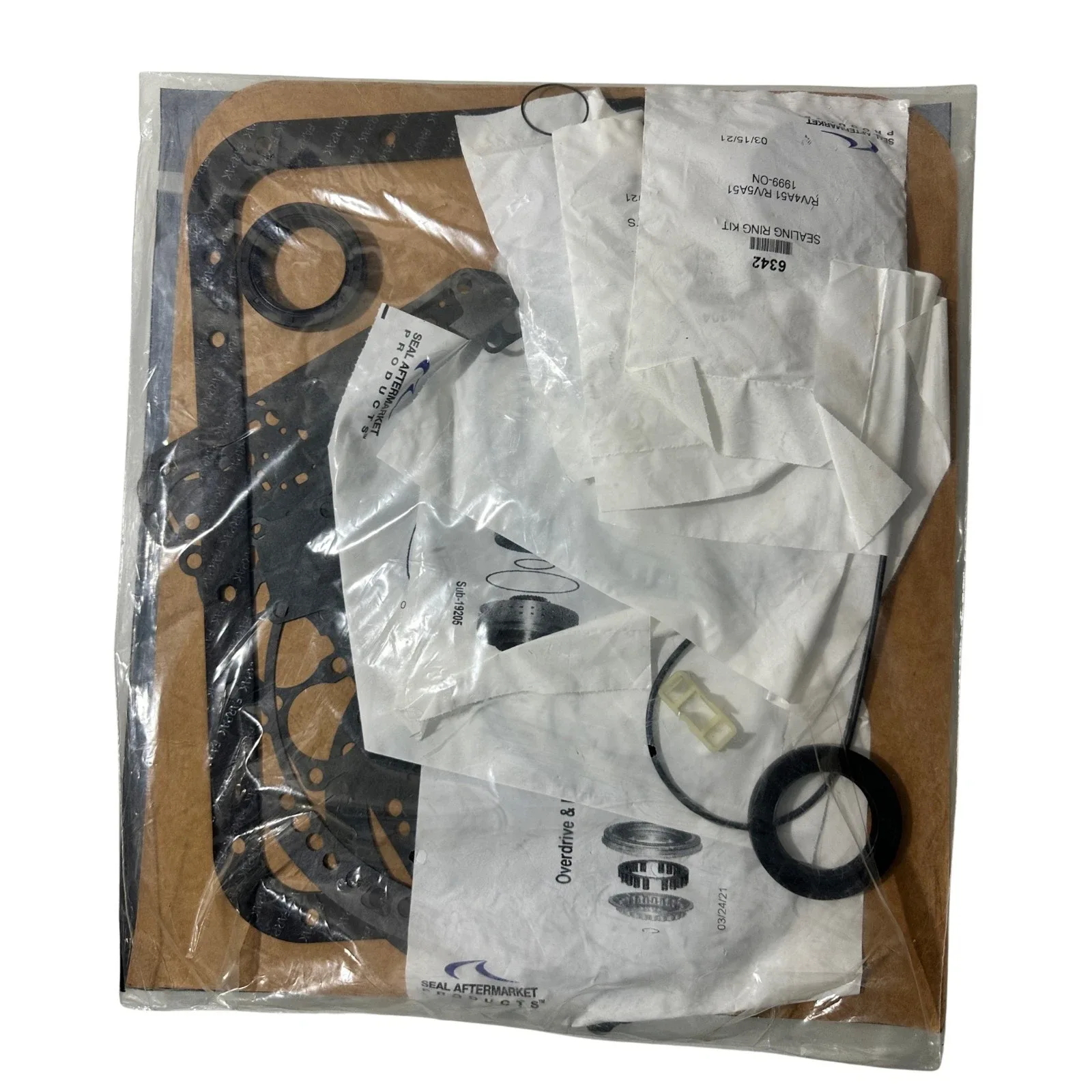 Mitsubishi R4A51/V4A51/R5A51/V5A51 Transmission Rebuild Gasket Kit S23900N image 2