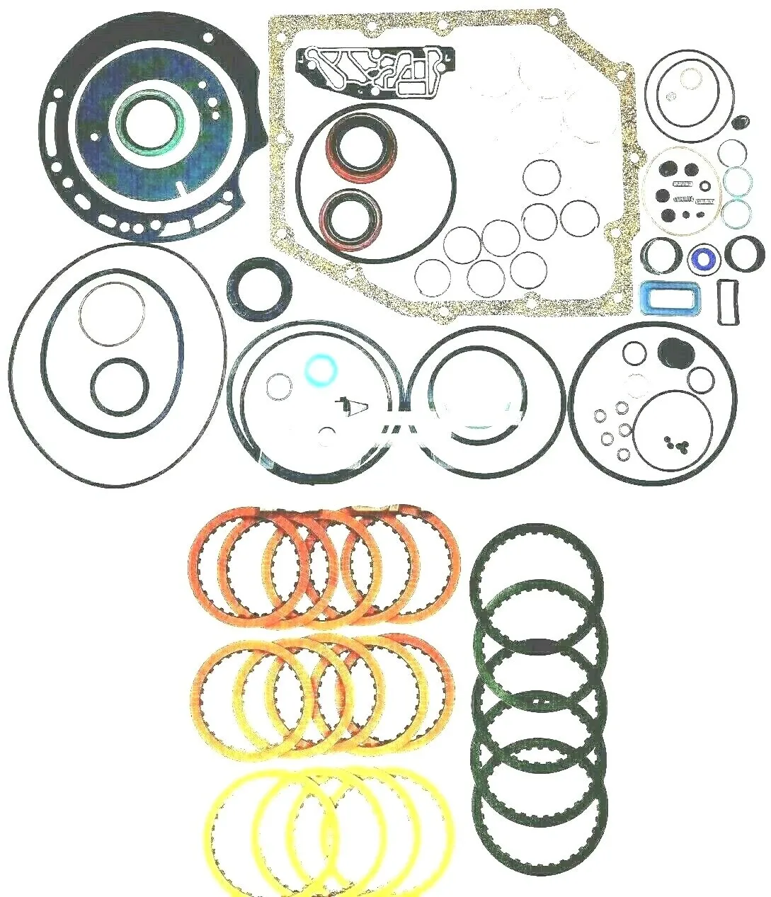 2003-up Jeep/Dodge/Chrysler/RAM/Mitsubishi 42RLE Transmission Rebuild Kit KP6100AX image 2